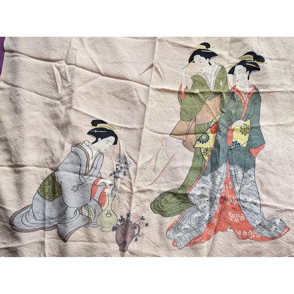 Japan VTG Handkerchief 24
